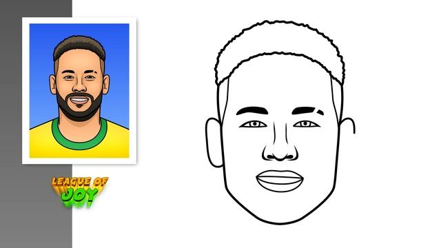 How to DRAW NEYMAR JR смотреть онлайн