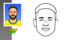 How to DRAW NEYMAR JR