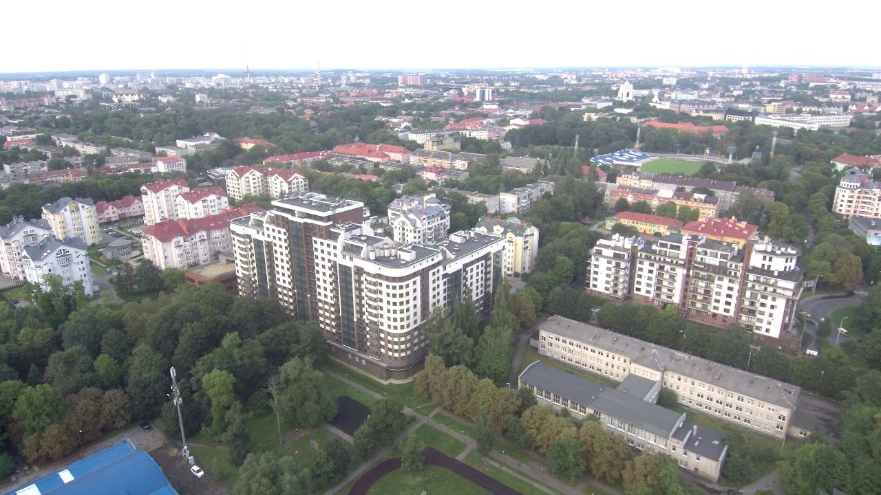 Аэросъемка, Ул. Д. Донского, Центральный парк, ул. с. Колоскова, ул. Гостинная, пр т Мира смотреть онлайн