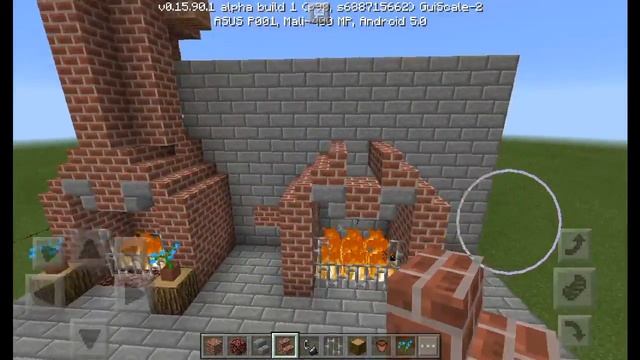 Красивый камин в 