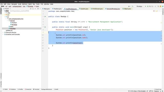 Java практика #08 - модификаторы доступа, static, final, import, static import смотреть онлайн
