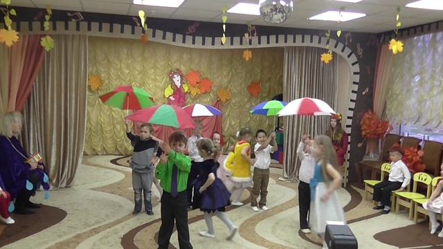 Осенний праздник в  разновозрастной группе №14  