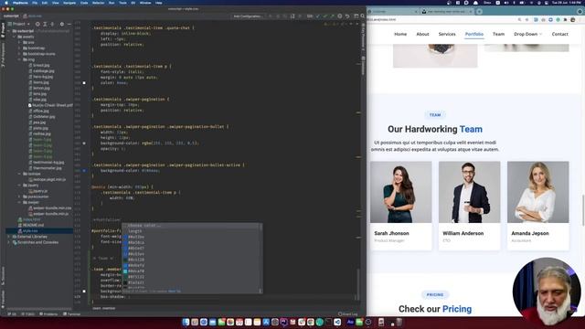 Building Modern Website in Bootstrap 5 - Part 7 - Relative & Absolute Positions (Urdu/Hindi) смотреть онлайн