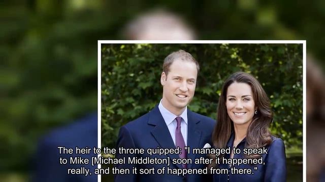 Prince William Was 'torn' About One Aspect Of His Romantic Proposal To Wife Kate