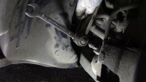 ? VW Polo Sedan замена стойки стабилизатора