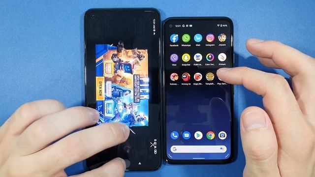 Xiaomi Mi 11 Lite 5G vs Google Pixel 4a Speed Test смотреть онлайн