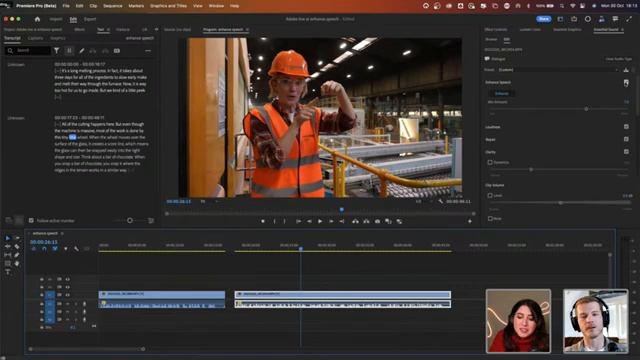 The Power of AI Editing Tools in Premiere Pro with Mandy Celine смотреть онлайн
