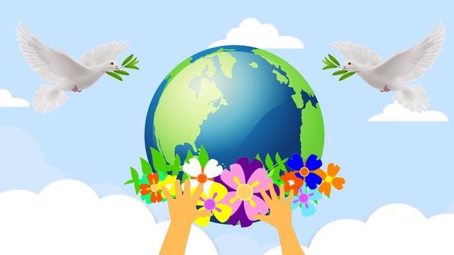 Футаж " Мир" смотреть онлайн