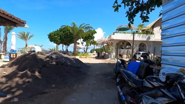 [4K] Bali, Sanur, Relaxing Walking Tour - Бали, Санур, Пешеходная прогулка, 4k #бали