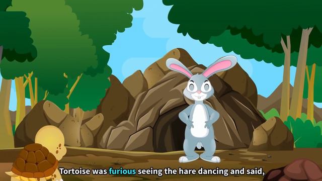 Turtle & Rabbit Secret of Winning Together | Kids English Moral Stories смотреть онлайн