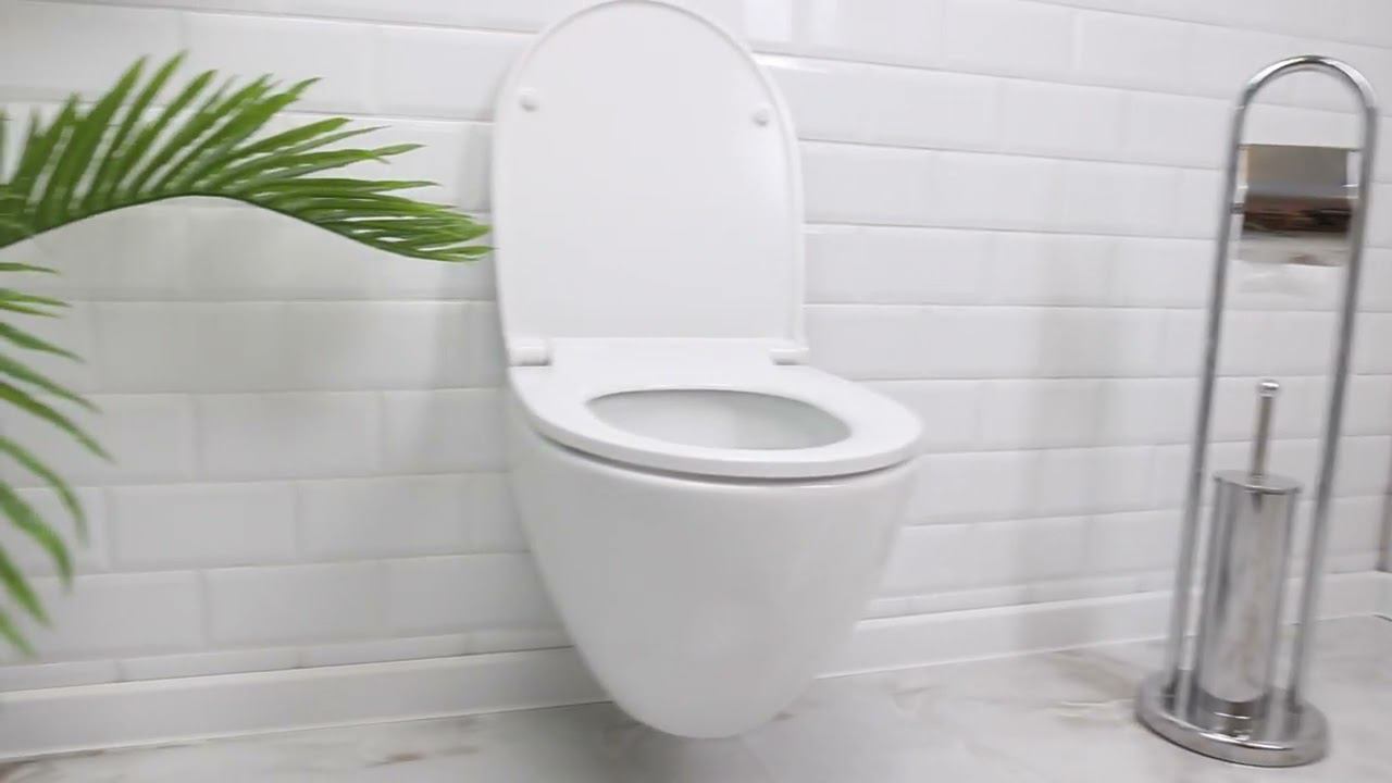 Унитаз подвесной Concorde, Quarter Bath смотреть онлайн