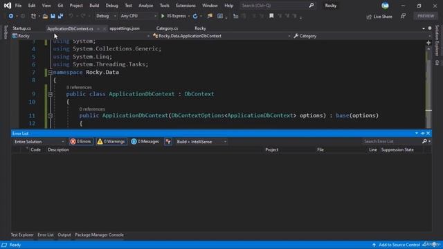 005 Создание таблицы Категорий в БД смотреть онлайн