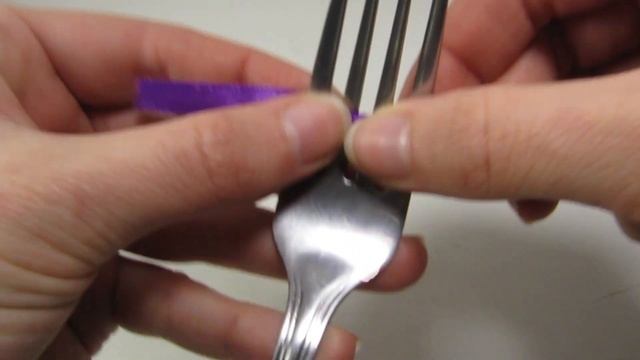 DIY Как сделать БАНТИК НА ВИЛКЕ / Fork Bow DIY / Мастер класс ? Afinka смотреть онлайн
