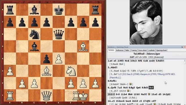 Шахматы. БЕЛГРАДСКИЙ ГАМБИТ в исполнении Михаила Таля! смотреть онлайн