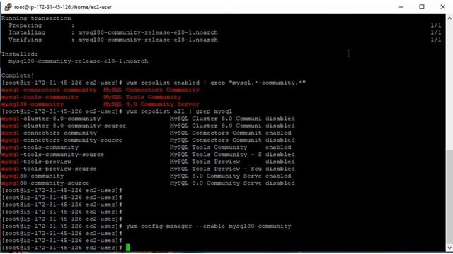 mysql installation in AWS ec2 instance смотреть онлайн