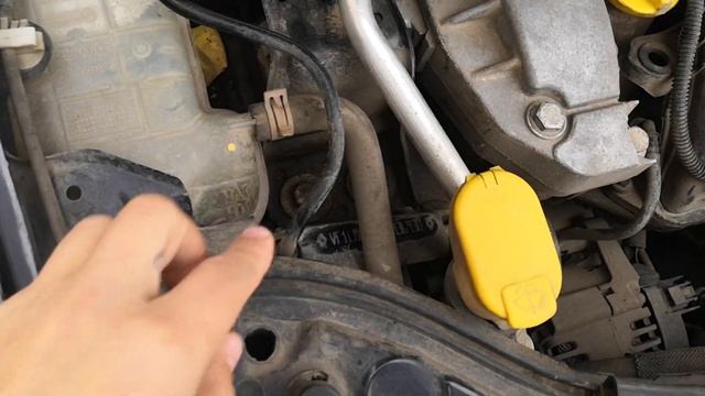 Где находится Vin (код) номер кузова  Renault Megane Рено Меган