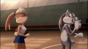 Space Jam -  Lola Bunny's 1st Appearance
