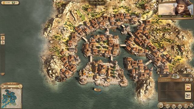 Anno 1404 Venice: сценарий император! #3 РОСТ НАСЕЛЕНИЯ И ЭКОНОМИКИ! смотреть онлайн