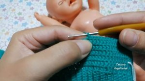 МК.ВЯЖЕМ ТРУСИКИ КРЮЧКОМ НА КУКЛУ БЕБИ БОН 43см.ВЯЖЕМ ОДЕЖДУ ДЛЯ КУКОЛ КРЮЧКОМ И СПИЦАМИ