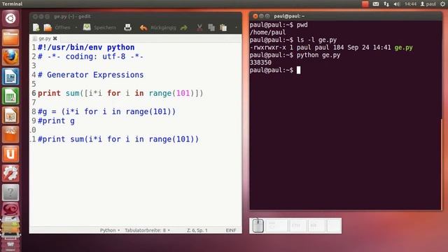 Python-Programmierung - Generator Expressions смотреть онлайн