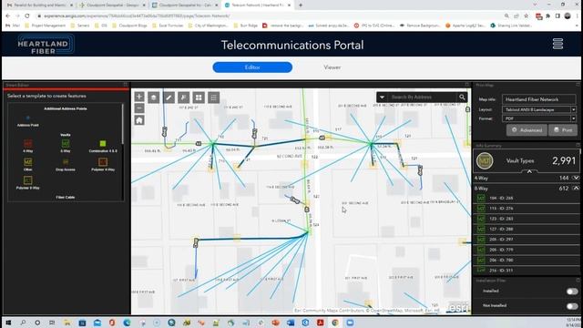 Building and Maintaining a Fiber Optic Network Using GIS and ArcGIS Online смотреть онлайн
