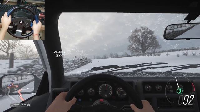 1985 FORD RS200 EVOLUTION - Forza Horizon 4 Thrustmaster T-150 Gameplay | Winter Drive смотреть онлайн