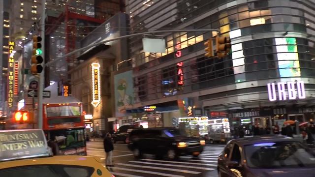 Нью-Йорк, прогулка по Манхеттену смотреть онлайн