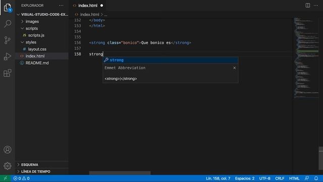 Curso Visual Studio Code Ep. 4: Intellisense y Emmet смотреть онлайн