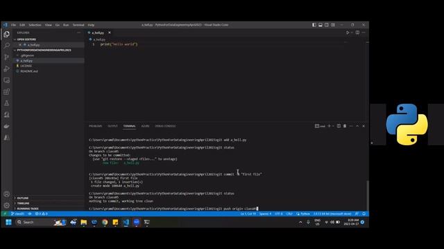 class05 Git Clone, Local Windows Setup смотреть онлайн