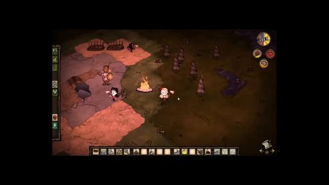 Играем Don't Starve Together, ведем светские беседы. смотреть онлайн