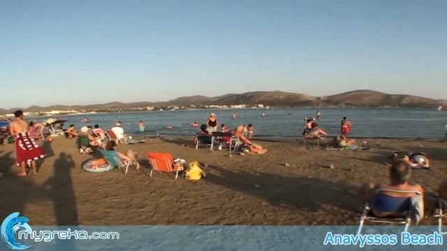 Anavyssos beach Athens: Anavyssos beach in Athens of Greece смотреть онлайн