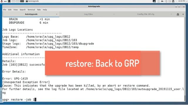 AutoUpgrade for DOAG 2019 talk - no audio смотреть онлайн