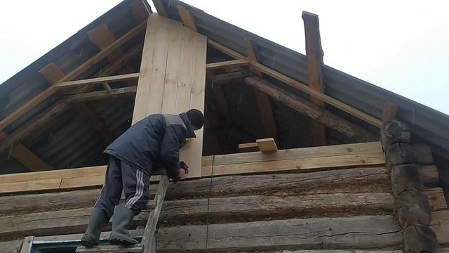 Фронтон бани. #4. смотреть онлайн