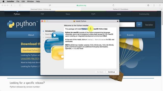macOS 安裝 Python 3.7 (Python 入門2019) смотреть онлайн