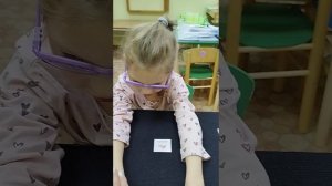 Фрагмент занятия логопеда-дефектолога с ребёнком с ДЦП, 6 лет