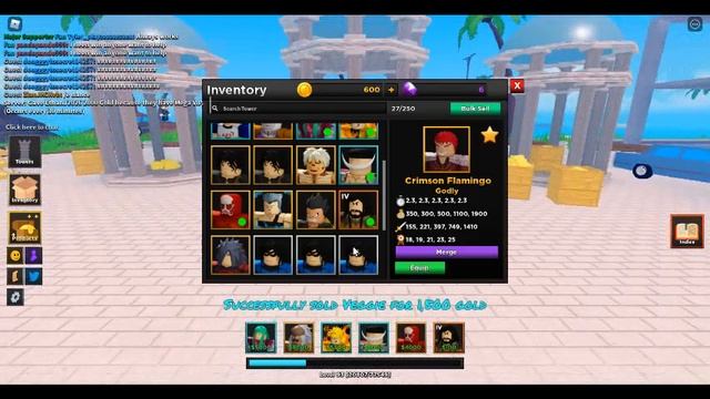 Getting wiz in Roblox (Ultimate tower defence) смотреть онлайн