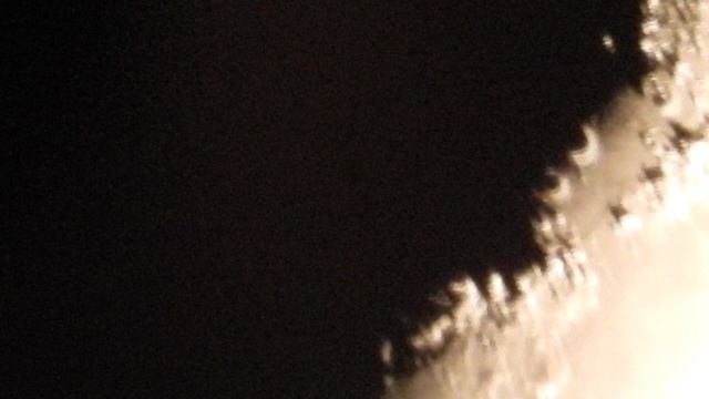 Луна. 4K, Nikon Coolpix P1000