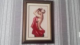 Вышивка крестом. Готовые оформленные работы. смотреть онлайн