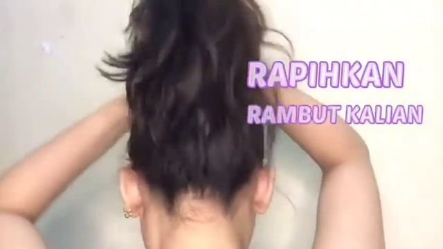 CARA MENGIKAT RAMBUT MENGGUNAKAN JEDAY aka JEPITAN BADAY (BAHASA) смотреть онлайн