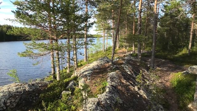 Озеро Энгозеро, Республика Карелия (видеозарисовка) смотреть онлайн