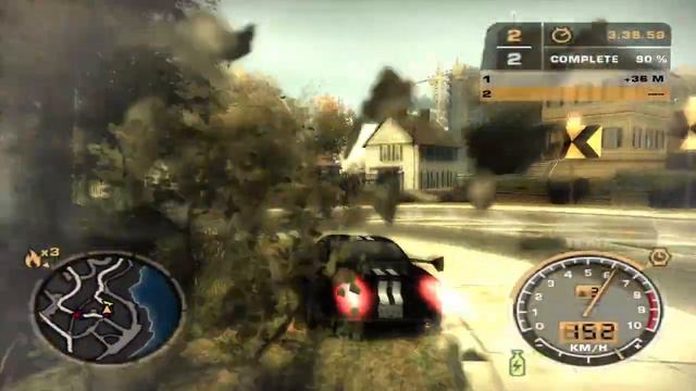 NFS MW Black & White Edition Career #9 Blacklist Boss Races (walkthrough - no commentary) смотреть онлайн