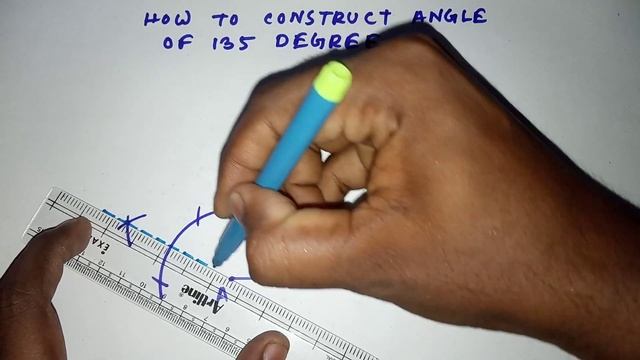 How to construct 135 degree angle with compass...... смотреть онлайн