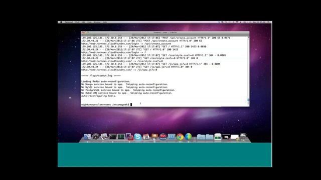 Getting Started with Ruby on Cloud Foundry смотреть онлайн