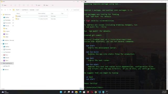 Como INSTALAR REACT JS en WINDOWS смотреть онлайн