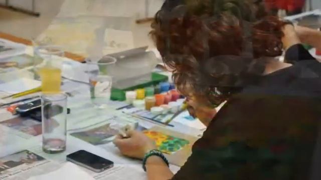 Корпоративный мастер класс "Я Художник" смотреть онлайн