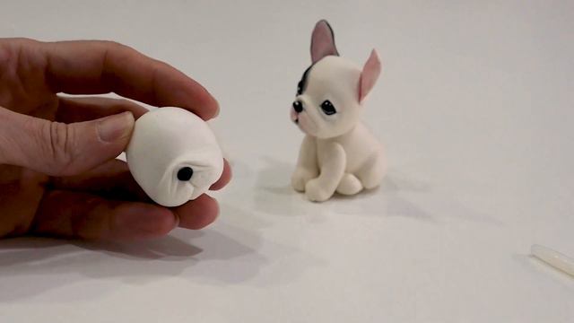 FRENCH BULLDOG PUPPY | VAMOS A MODELAR UN PERRITO BULLDOG.