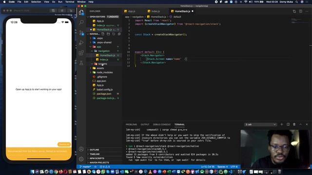 React Navigation #part1 Introduction & Stack Navigator смотреть онлайн