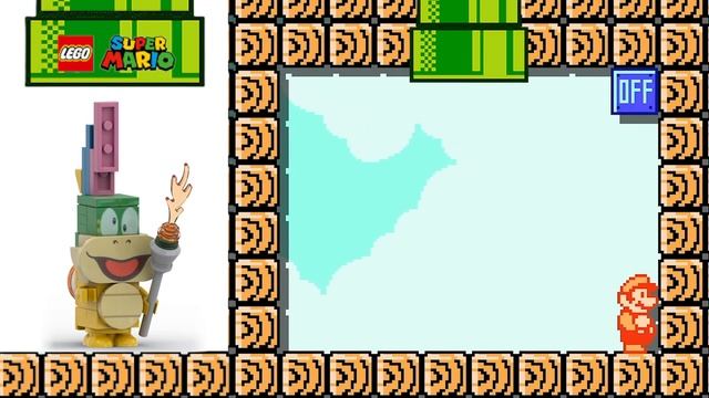 What if Lego Super Mario and Lego Koopalings enter the Super Mario Bros 3 game? смотреть онлайн