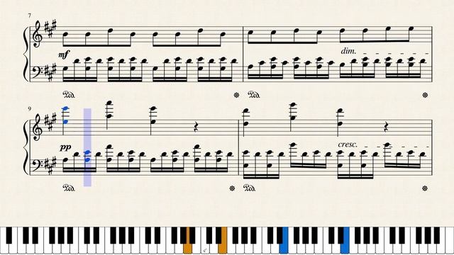 iOS 10 - Early Riser for piano смотреть онлайн