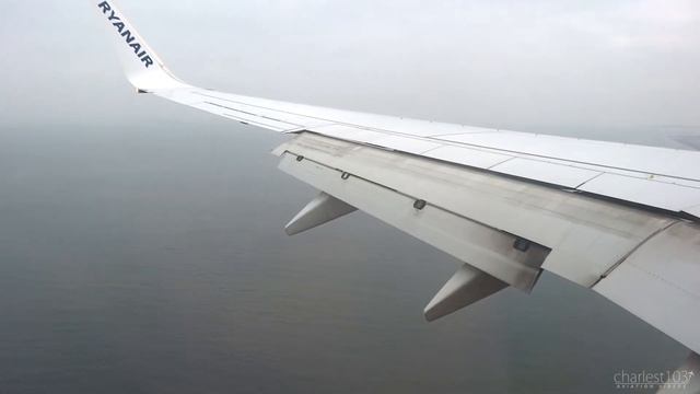 Ryanair Boeing 737-800 EI-DLD Landing At Copenhagen Kastrup Airport